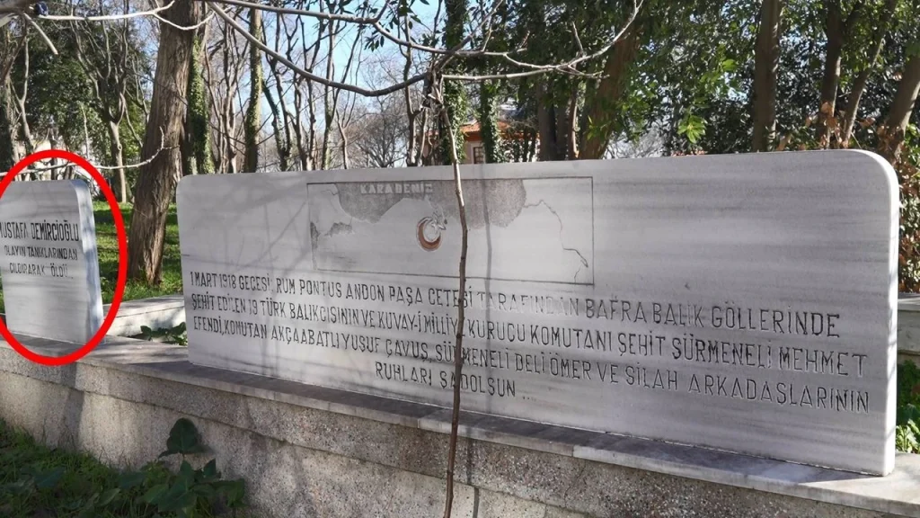 Samsunda Rum cetesinin oldurdugu Bafrali balikcilarin mezarlari kan donduruyor 4