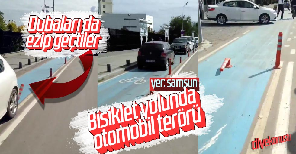 Samsun’da park terörü