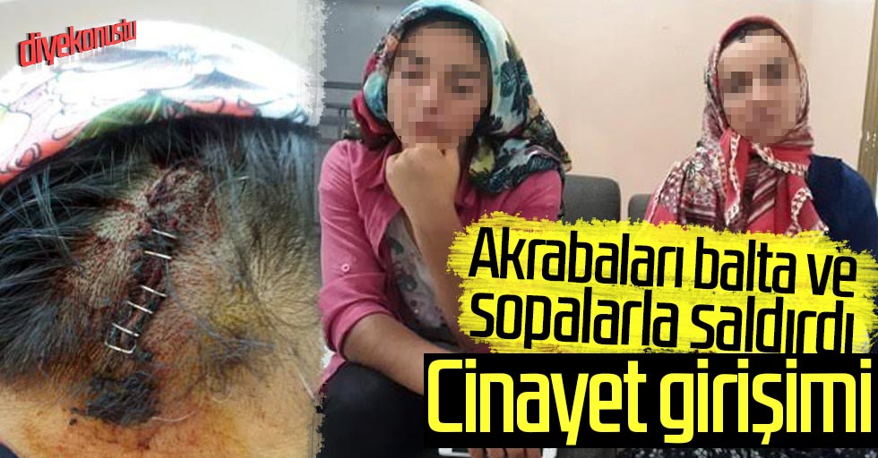 Samsun’da anne ve kızına cinayet girişimi