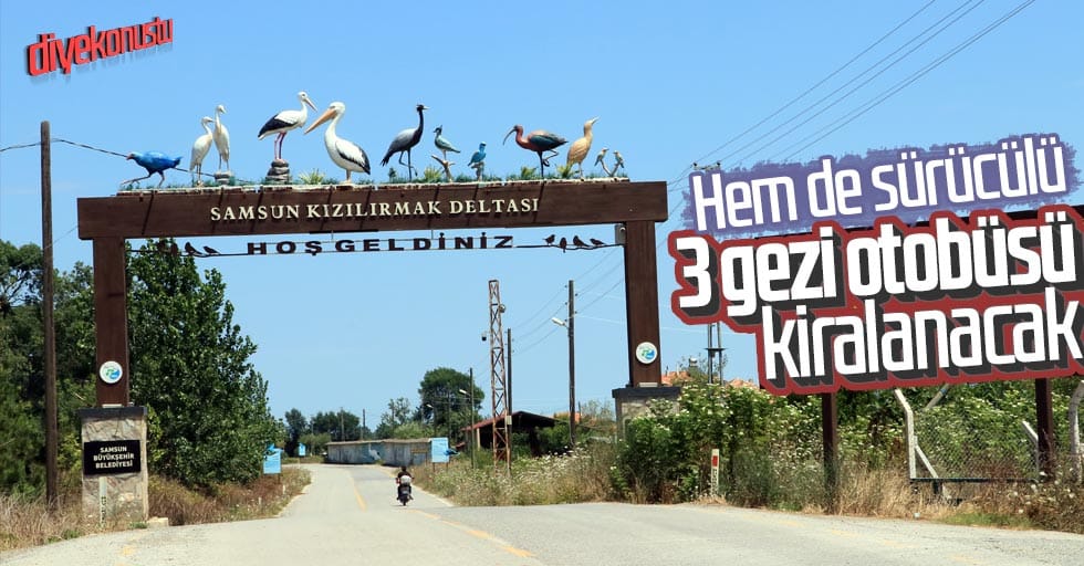 Kuş Cenneti için 3 gezi otobüsü kiralanacak