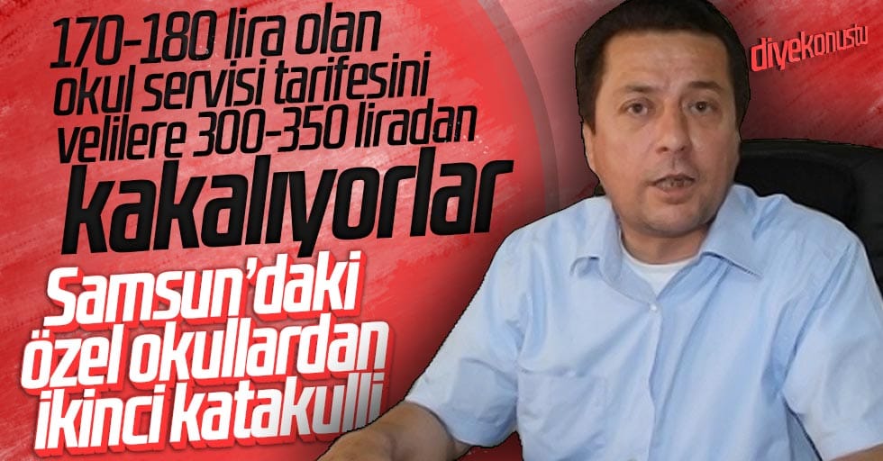 Özel okullardan ikinci kazık: Samsun'da servis ücretlerini yükseltmişler