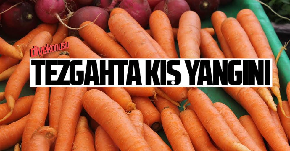 Samsun tezgahlarında kış yangını!
