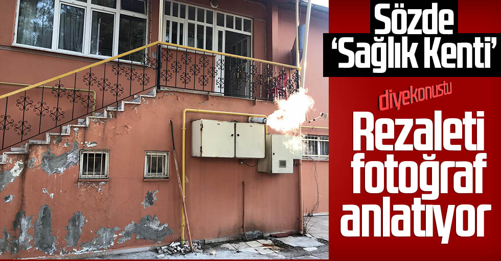 Sözde ‘Sağlık Kenti’ Samsun’da bakımsızlık rezaleti!