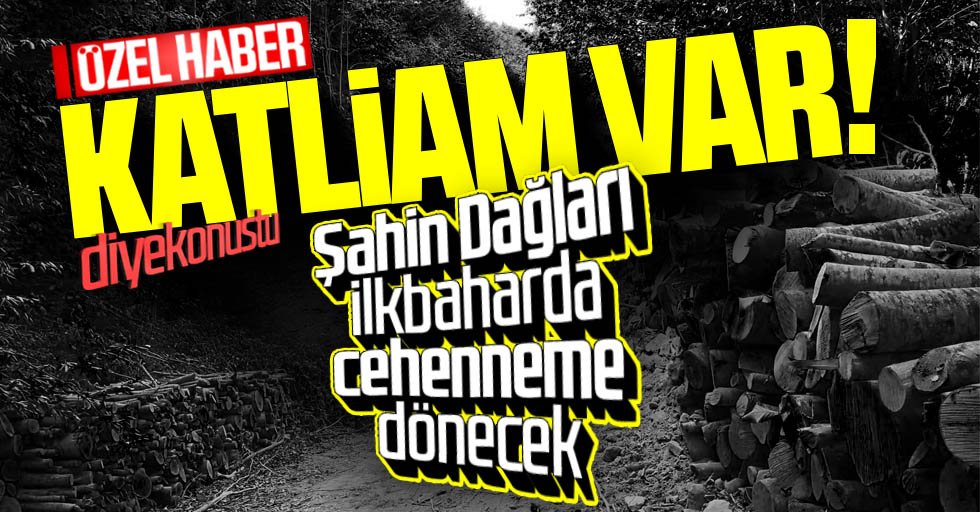 Samsun’da Şahin Dağları ilkbaharda cehenneme dönecek!