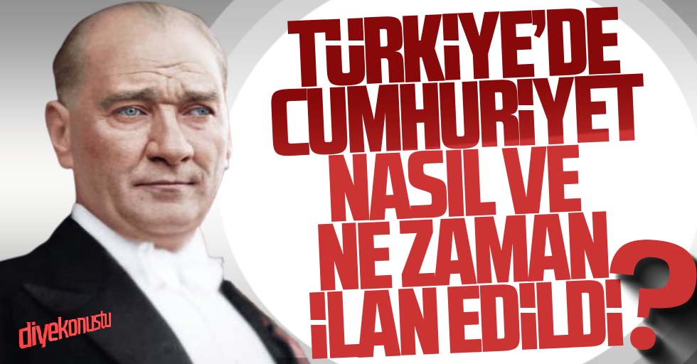 Saltanattan cumhuriyete: En büyük devrim 102 yıl önce bugün gerçekleşti 8 Türkiye’de cumhuriyet nasıl ve ne zaman ilan edildi?