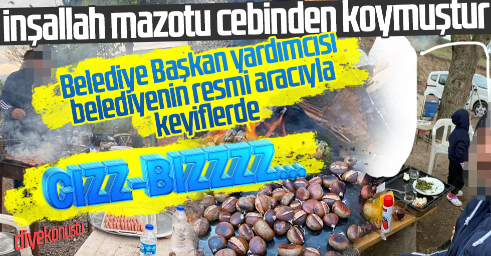 Yine Terme yine sıkıntı: Belediyenin aracıyla cızz-bızz..