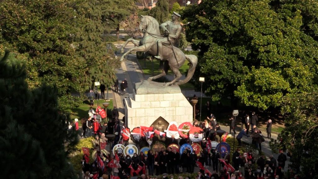 Samsunda Onur Anitina Saygi nobeti marslarla son buldu 4