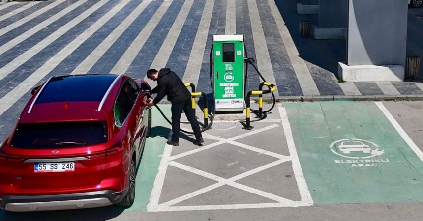 Elektrikliye binmeye hazır ol Samsun: Atakum ve İlkadım’a şarj istasyonları kuruluyor