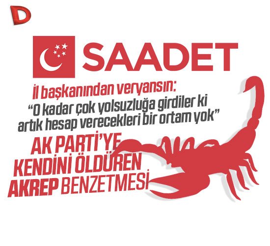 SP’den AK Parti’ye ‘akrep’ benzetmesi
