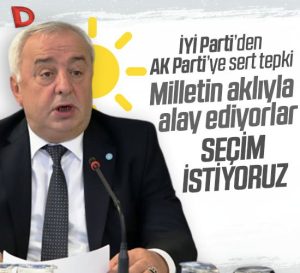 Samsun İYİ Parti’den zam tepkisi: Milletin aklıyla alay ediyorlar