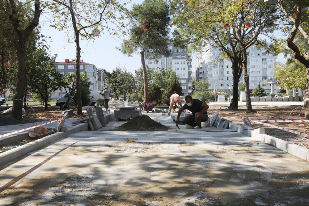 Atakum Belediyesi Lozan Parkini Yeniliyor Jpg