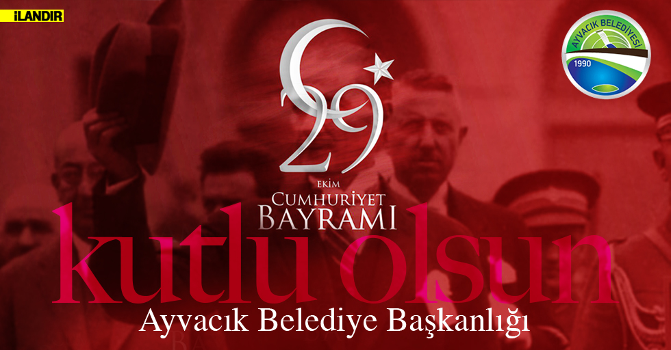Ayvacik Belediyesi 29 Ekim Cumhuriyet Bayrami Ilani Jpg
