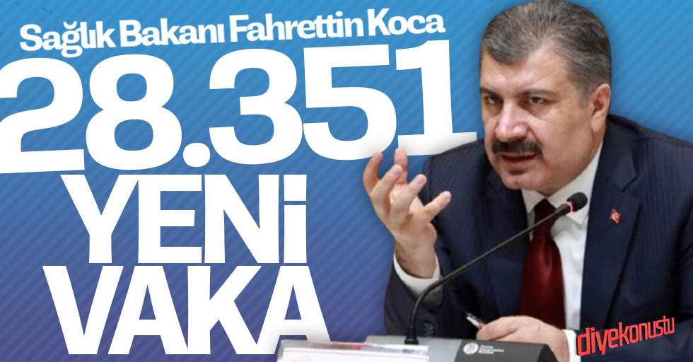 Bugunku Vaka Sayisi 28 Bin 351 Jpg