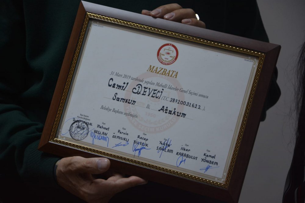 Cemil Deveci mazbatayı aldı 2 cemil deveci mazbatayi aldi