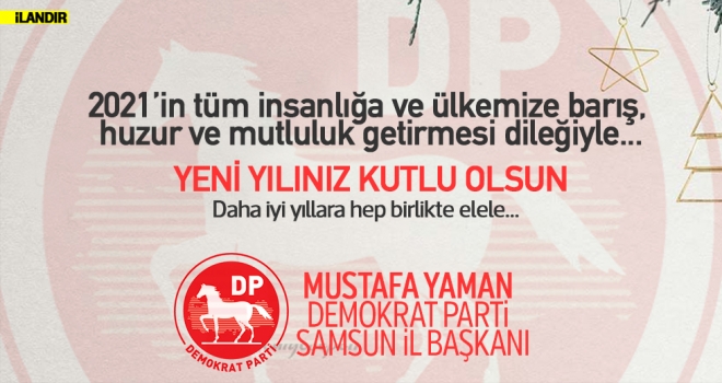 Demokrat Partiden Yeni Yil Mesaji Jpg