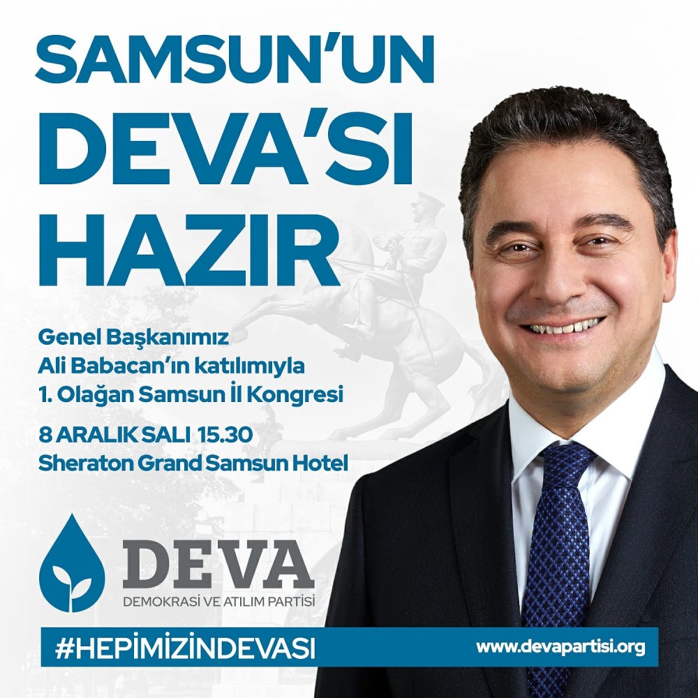 Deva Partisinde Kongre Hazirligi Babacan 8 Aralikta Samsunda Jpg