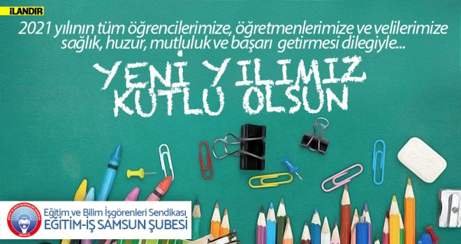 Egitim Is Samsun Subesinden Yeni Yil Mesaji Jpg