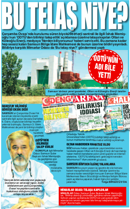 Odtunun Adi Samsun Basinina Ismarlama Manset Attirdi Png