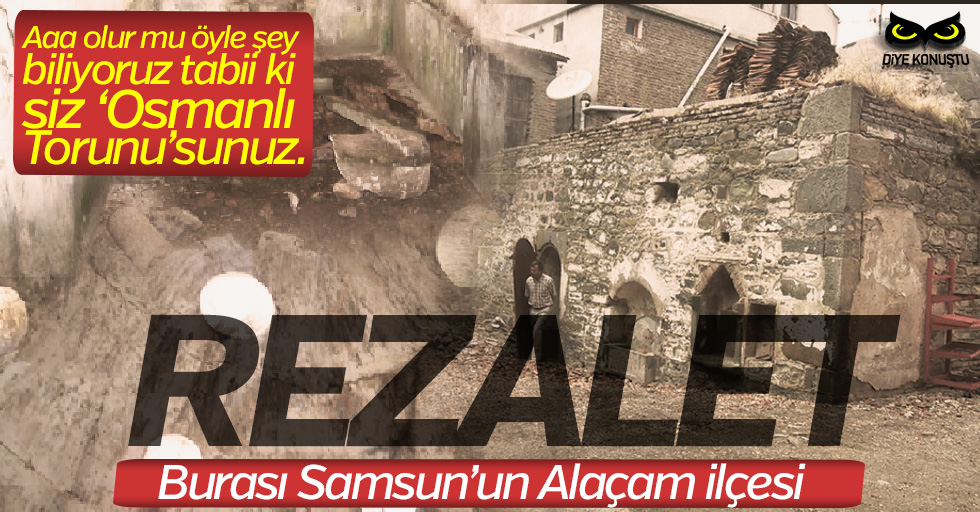 Samsunda Tarihi Hamam Kaderine Terk Edildi Jpg