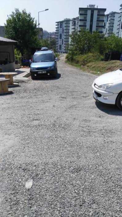 Samsunda Vatandasin Yol Isyani Iki Kere Egzozum Patladi Jpg