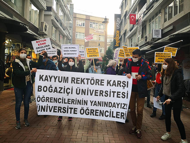 Samsundan Bogazicine Selam Ak Partili Rektore Tepki Jpg