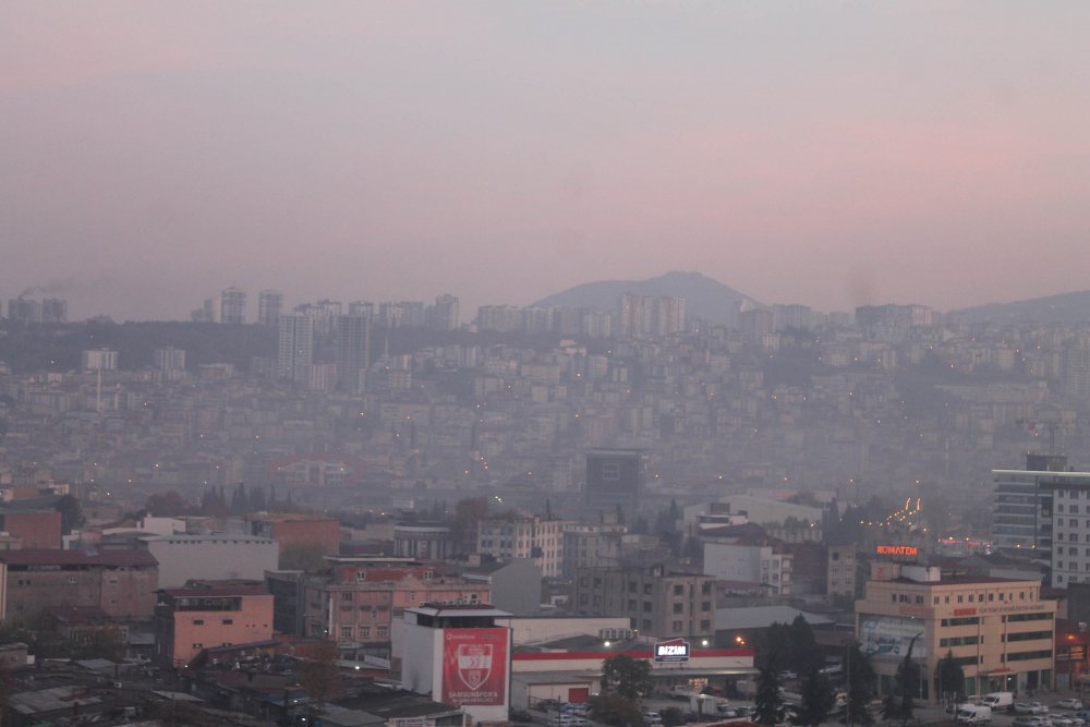 Samsunun Havasi Yine Kirli Cikti Yasli Cocuk Ve Hastalar Tehlikede Jpg