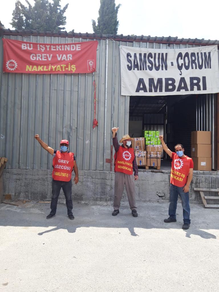 Samsunun Umurunda Degiller Samsunlu Isciler 193 Gundur Corumda Grevde Jpg