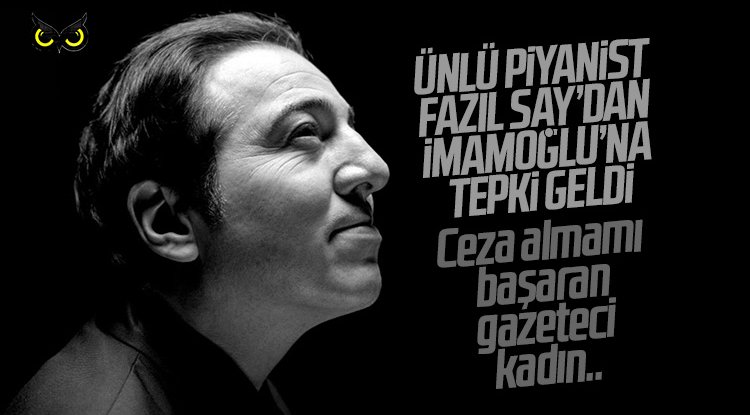 Unlu Piyanistten Imamogluna Tepki Ceza Almami Basaran Gazeteci Kadin Jpg