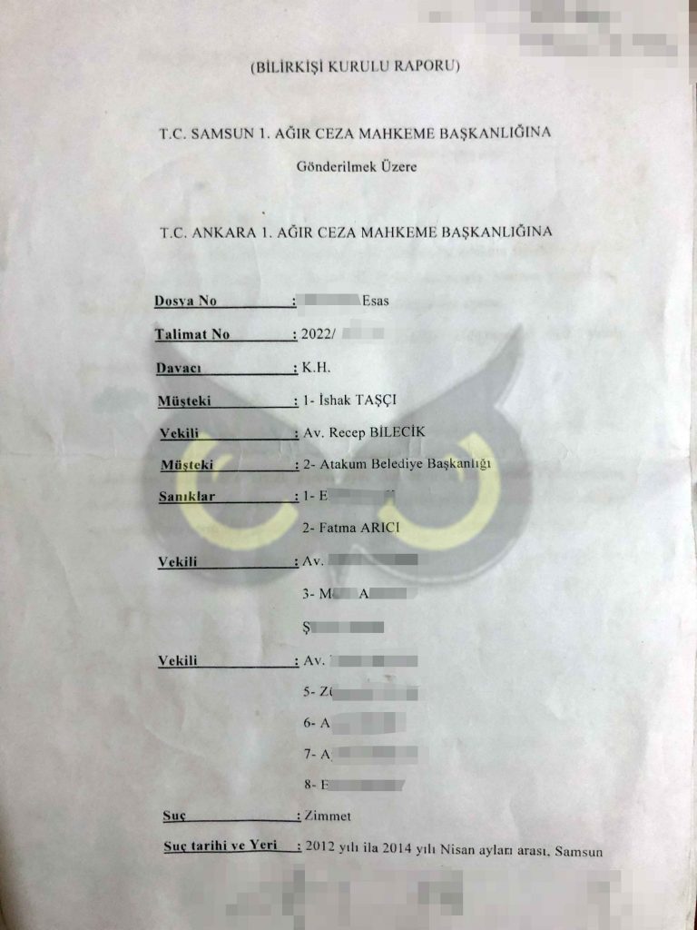 Son rapor da ‘zimmet’ dedi! Gözler mahkemede