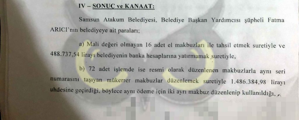 Son rapor da ‘zimmet’ dedi! Gözler mahkemede