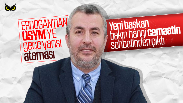 Osym Yeni Baskani Ali Ersoy 2022 Jpg