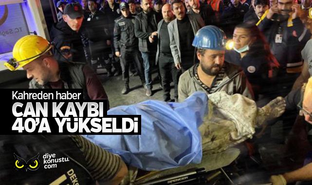 Bartın'daki maden ocağında patlama: Can kaybı 40'a yükseldi