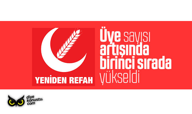 Yeniden Refah Partisi Uye Sayisi Artisinda Birinci Sirada 6941 Jpg 2
