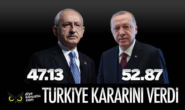 Türkiye kararını verdi: Kazanan Recep Tayyip Erdoğan