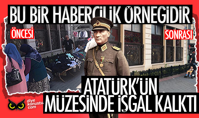 Gündeme getirmiştik: Atatürk'ün müzesinde işgal kalktı 1 Gundeme Getirmistik Ataturk Un Muzesinde Isgal Kalkti 5747 Jpg