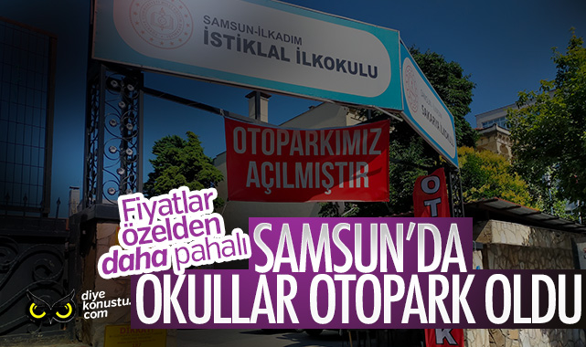 Samsun Daki Okullar Otopark Hizmeti Vermeye Basladi 2027 Jpg