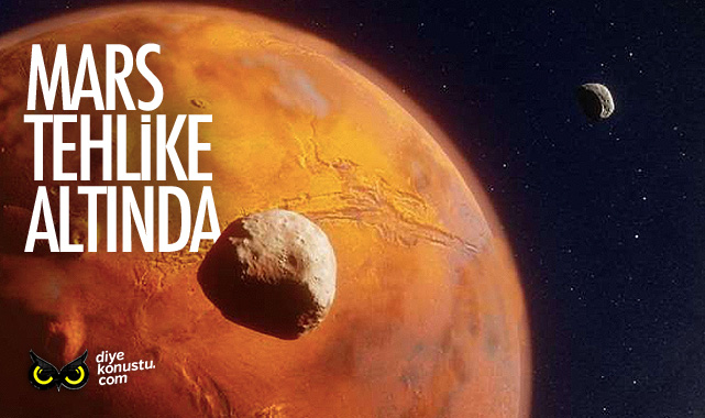 Mars Tehlike Altinda Nasa Uydusu Gezegene Carpacak 7012 Jpg