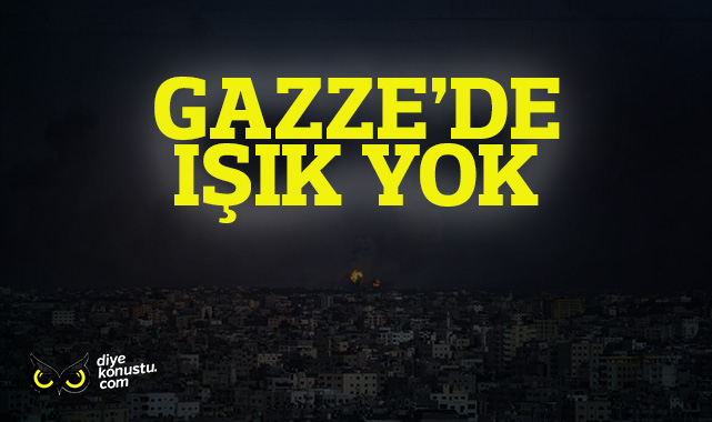 Gazze'de elektrik tamamen kesildi