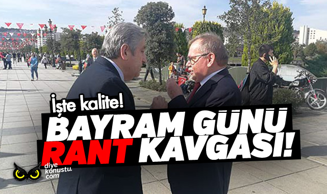 Samsun Da 29 Ekim E Golge Dustu Akp Li Baskan Ile Chp Li Vekil Birbirine Girdi 240 Jpg 2