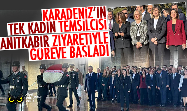 Anitkabir Ziyaretiyle Goreve Basladi Samsun Ve Karadeniz In Tek Kadin Temsilcisi 4721 Jpg 2