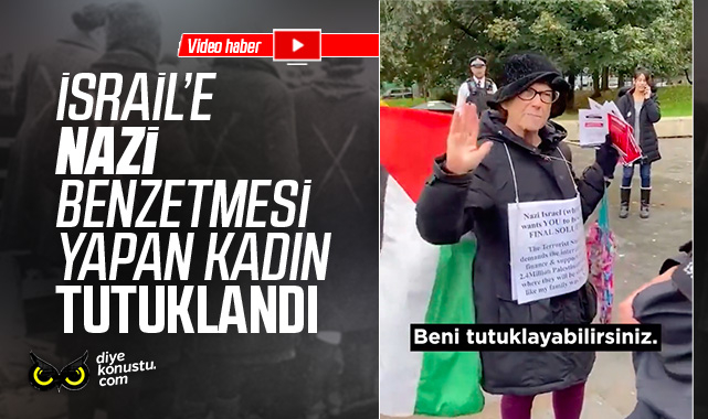 Israil E Nazi Benzetmesi Yapan Yahudi Aktivist Kadin Tutuklandi 4723 Jpg 2