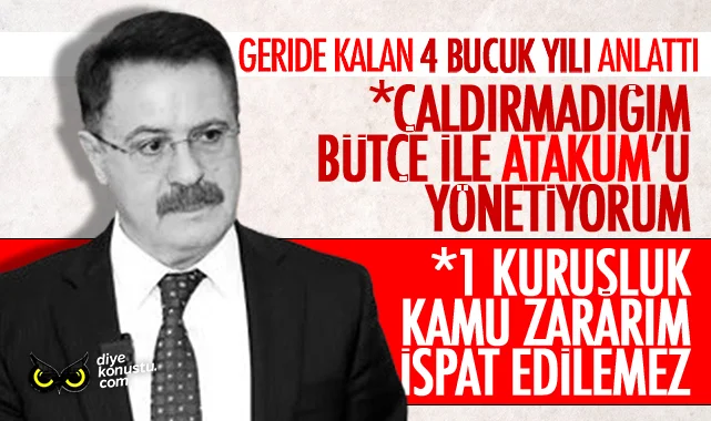 Deveci 4.5 yılı değerlendirdi… ‘Belediyeyi çaldırmadığım bütçe ile yönetiyorum’