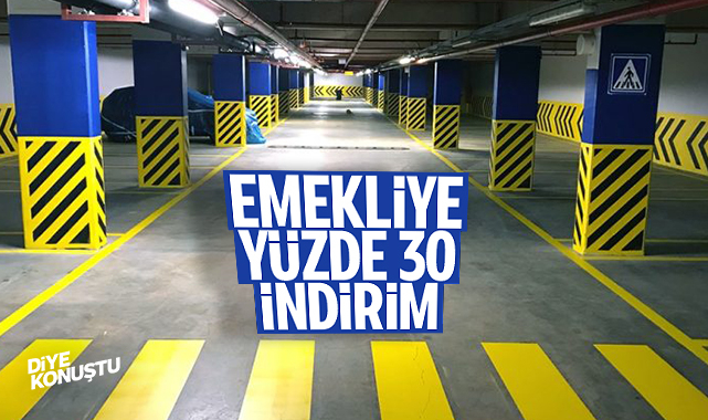 Emeklilere müjde: Otoparklarda yüzde 30 indirim