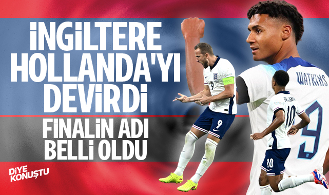 Finalin adı belli oldu... İngiltere Hollanda'yı yıktı...