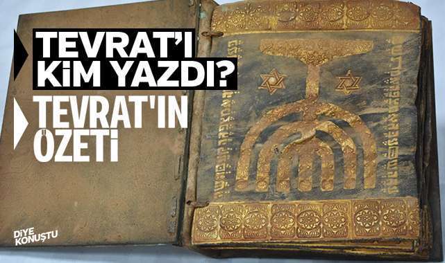 Tevrat I Kim Yazdi Tevrat In Ozeti Iste Musevilerin Kutsal Kitabi 9104 Jpg