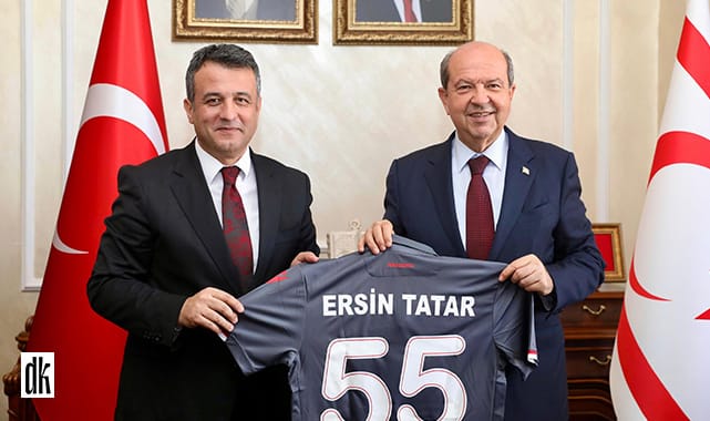 KKTC Cumhurbaşkanı Tatar’dan Başkan Doğan’a ziyaret