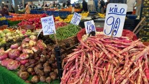 Pazar Tezhag Sebze Meyve Enflasyon