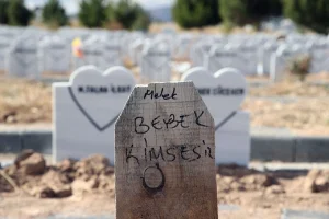 Sivas Parcalanmis Bebek Cesedi