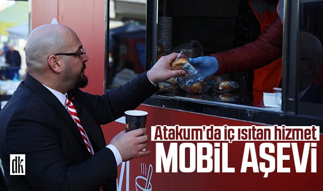Serhat Türkel’den Atakum’da yürekleri ısıtan hizmet: Mobil aşevi
