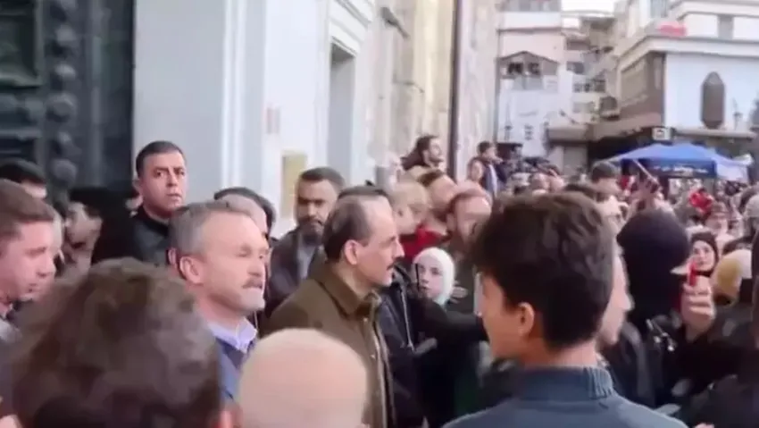 Reuters duyurdu: MİT Başkanı İbrahim Kalın Şam’da Emevi Camii’nde